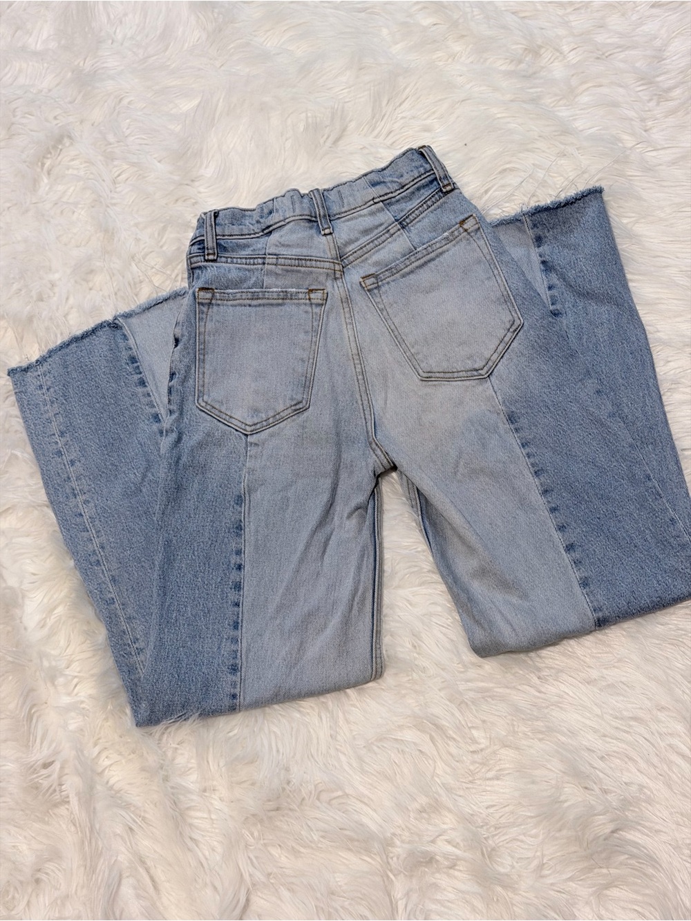 5/$25 - Abercrombie and fitch ultra high rise two tone jeans - Picture 4 of 5